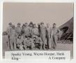 Photograph: [Photograph of Sparky Young, Wayne Hooper, Hank King, and Others]