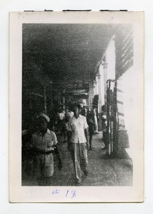 [Photograph of Filipinos on Rizal Avenue]