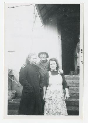 [Photograph of Stan Folkman and Women]