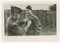 Photograph: [Photograph of Captain Pat Harness Recieving the Bronze Star]