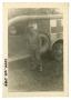 Photograph: [Photograph of Soldier and Ambulance