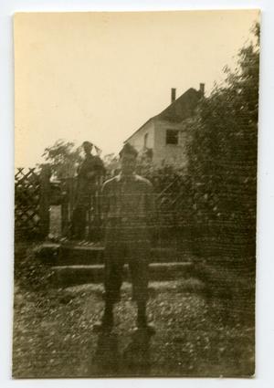 Primary view of object titled '[Photograph of Soldiers]'.