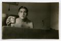 Photograph: [Photograph of Soldier Drinking Coffee]