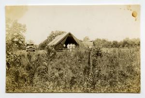[Photograph of Soldiers in Tent]