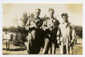 [Photograph of Three Soldiers]