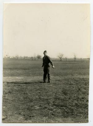 [Photograph of Soldier in Field]