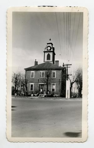 Primary view of object titled '[Photograph of Todd County Courthouse]'.