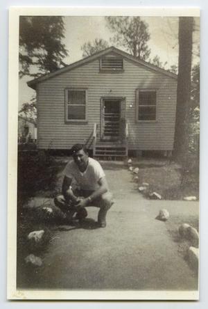 [Photograph of Anthony Lamarra at Camp Campbell]