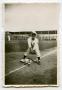 Photograph: [Photograph of Tony Lamarra Playing Baseball]
