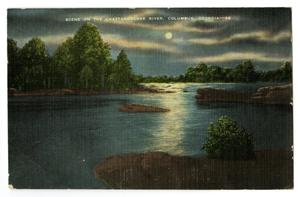 Primary view of object titled '[Postcard of Chattahoochee River]'.