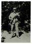 Photograph: [Photograph of Soldier with Rifle]