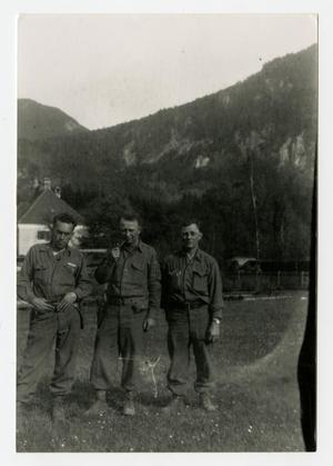 [Photograph of Soldiers in Germany]