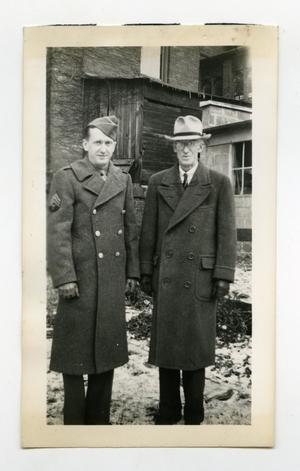 [Photograph of William Jenkins and Man]