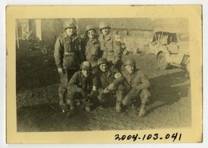 [Photograph of Army Medics in France]