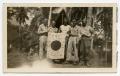 Photograph: [Photograph of Soldiers with Japanese Flag]