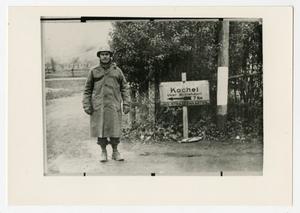[Photograph of Lt. Col. Scott Hall in Germany]
