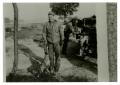 Photograph: [Photograph of Soldier and Dead Deer]