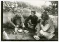 Photograph: [Photograph of Soldiers Eating]