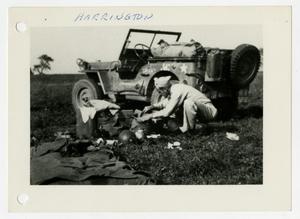 [Photograph of Soldier Working]
