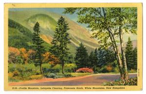 [Postcard of White Mountains in New Hampshire]