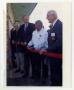 Primary view of [Ribbon Cutting at Dedication for 12th Armored Division Memorial Museum]