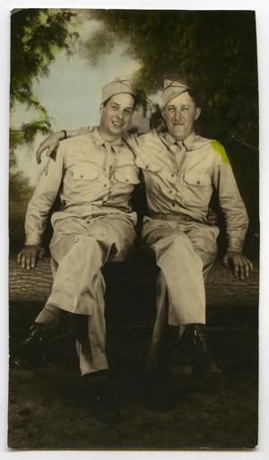 [Portrait of Henry Rohrbeck and Friend]