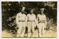 Photograph: [Photograph of Henry Rohrbeck and Two Other Soldiers]