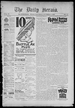 The Daily Herald (Brownsville, Tex.), Vol. 4, No. 81, Ed. 1, Saturday, October 5, 1895
