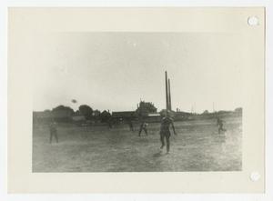 [Photograph of Soldiers Playing Baseball]
