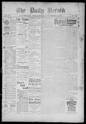 The Daily Herald (Brownsville, Tex.), Vol. 4, No. 118, Ed. 1, Tuesday, December 3, 1895