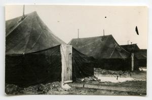 [Photograph of Military Camp]