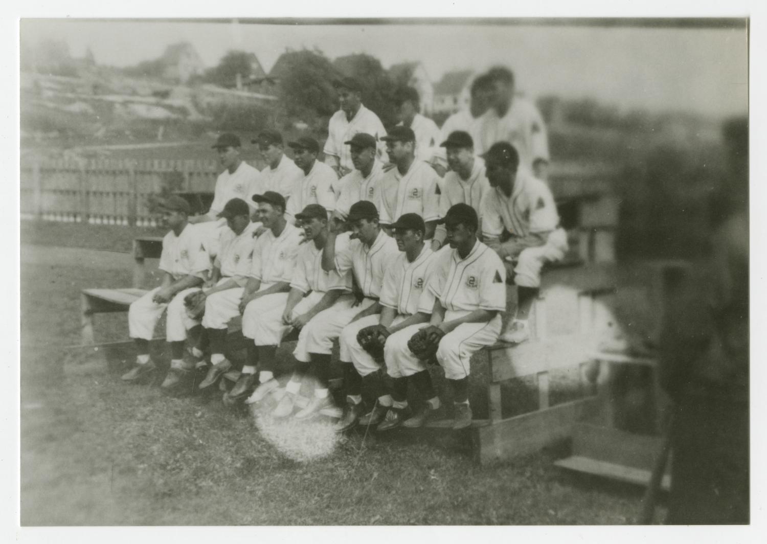 [Photograph of Army Baseball Team] The Portal to Texas History