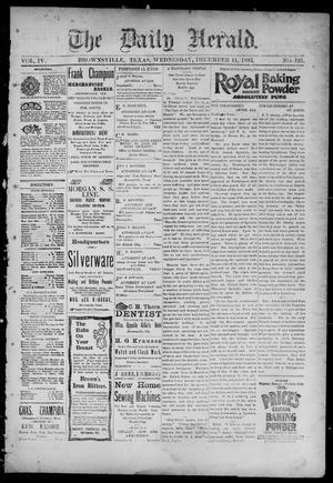 The Daily Herald (Brownsville, Tex.), Vol. 4, No. 125, Ed. 1, Wednesday, December 11, 1895