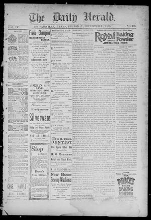 The Daily Herald (Brownsville, Tex.), Vol. 4, No. 126, Ed. 1, Thursday, December 12, 1895