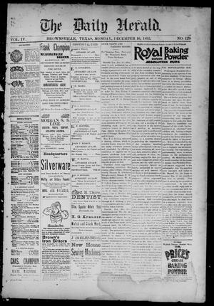 The Daily Herald (Brownsville, Tex.), Vol. 4, No. 129, Ed. 1, Monday, December 16, 1895