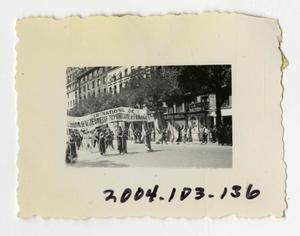 [Photograph of Parade in France]