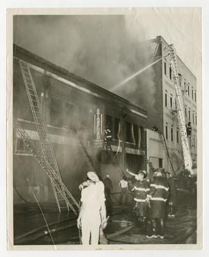 Primary view of object titled '[Standford Furniture Warehouse Fire]'.
