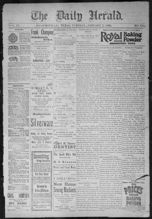 The Daily Herald (Brownsville, Tex.), Vol. 4, No. 148, Ed. 1, Tuesday, January 7, 1896