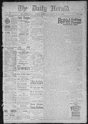 The Daily Herald (Brownsville, Tex.), Vol. 4, No. 153, Ed. 1, Monday, January 13, 1896