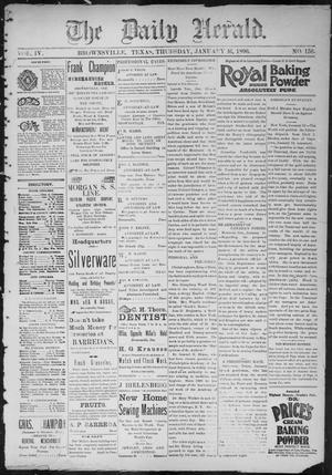 The Daily Herald (Brownsville, Tex.), Vol. 4, No. 156, Ed. 1, Thursday, January 16, 1896