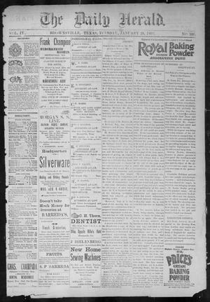 The Daily Herald (Brownsville, Tex.), Vol. 4, No. 166, Ed. 1, Tuesday, January 28, 1896
