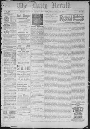 The Daily Herald (Brownsville, Tex.), Vol. 4, No. 181, Ed. 1, Friday, February 14, 1896