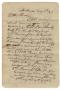 Letter: [Letter from L. D. Bradley to Minnie Bradley - April 10, 1859]