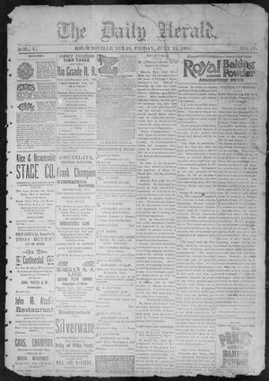 The Daily Herald (Brownsville, Tex.), Vol. 5, No. 18, Ed. 1, Friday, July 24, 1896