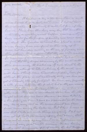 [Letter from L. D. Bradley to Minnie Bradley - March 31, 1863]
