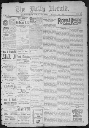 The Daily Herald (Brownsville, Tex.), Vol. 5, No. 35, Ed. 1, Thursday, August 13, 1896