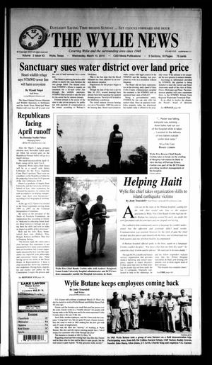 The Wylie News (Wylie, Tex.), Vol. 62, No. 43, Ed. 1 Wednesday, March 10, 2010
