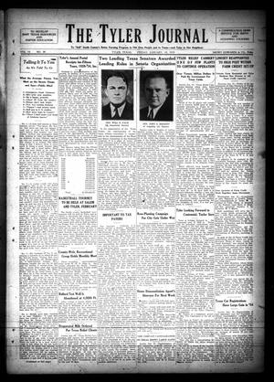 The Tyler Journal (Tyler, Tex.), Vol. 10, No. 38, Ed. 1 Friday, January 18, 1935