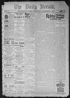 The Daily Herald (Brownsville, Tex.), Vol. 5, No. 58, Ed. 1, Wednesday, September 9, 1896