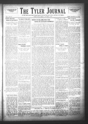 The Tyler Journal (Tyler, Tex.), Vol. 2, No. 22, Ed. 1 Friday, October 1, 1926